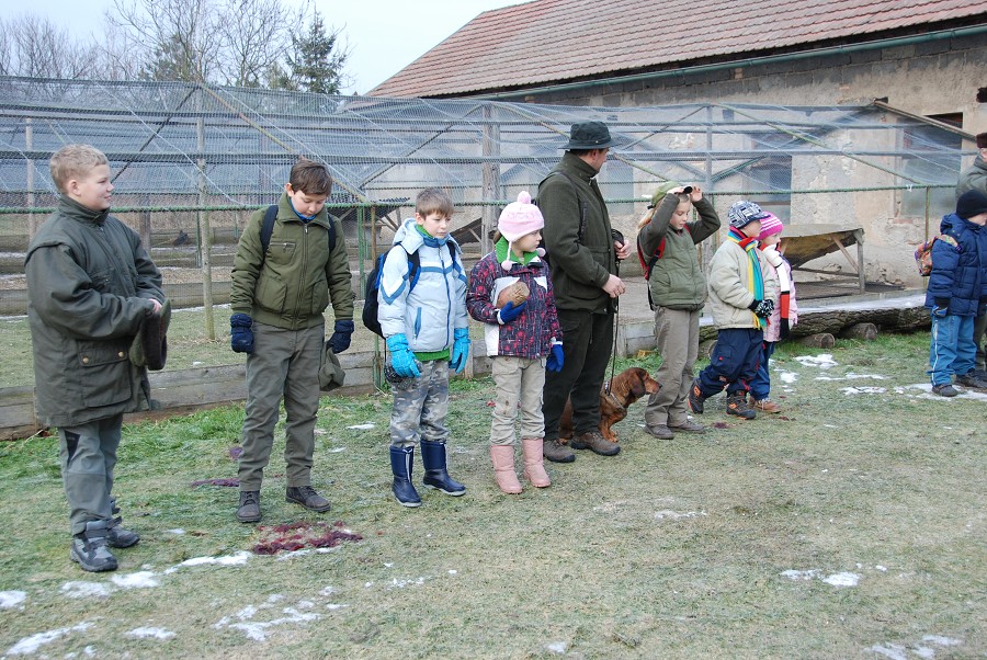 Myslivci - Vánoční vycházka s dětmi 2012