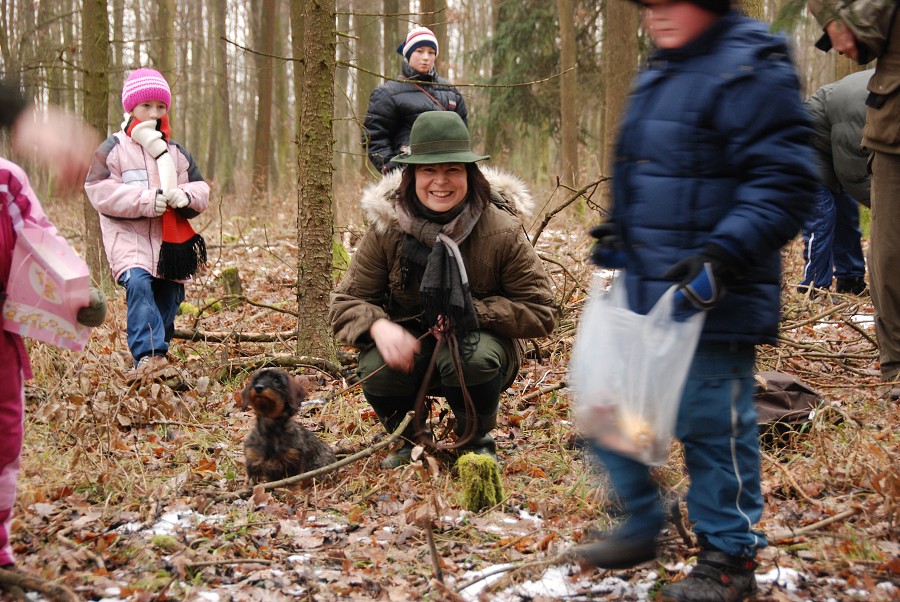 Myslivci - Vánoční vycházka s dětmi 2012