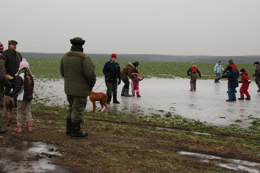 Myslivci - Vánoční vycházka s dětmi 2012