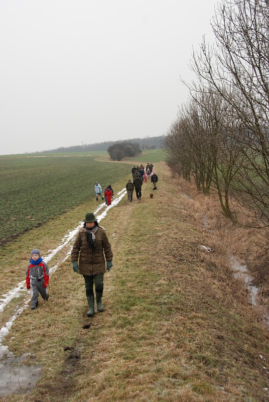 Myslivci - Vánoční vycházka s dětmi 2012