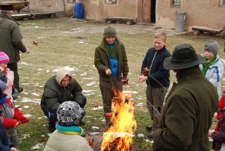 Myslivci - Vánoční vycházka s dětmi 2012