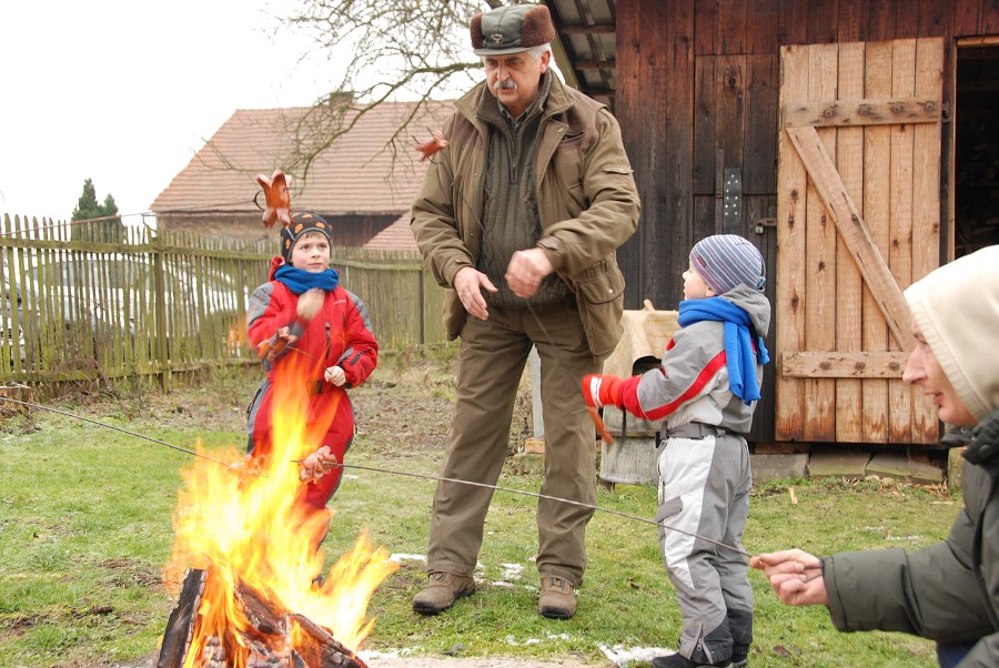 Myslivci - Vánoční vycházka s dětmi 2012